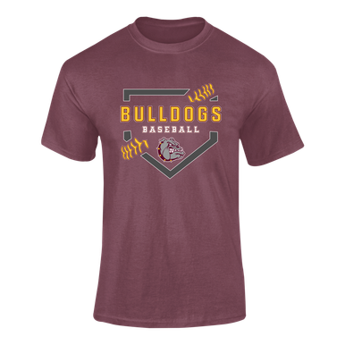 Winslow Bulldogs Baseball #2 Men's SS T-Shirt
