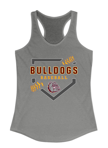 Winslow Bulldogs Baseball #2 Women's Tank Top