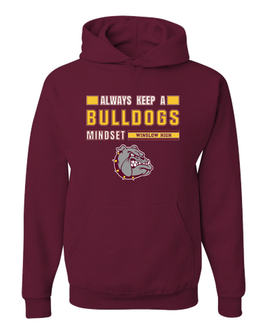 Winslow Bulldogs Mindset Men's Premium Hoodie