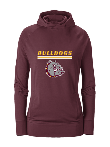 Winslow Bulldogs Mascot #8 Women's Hoodie
