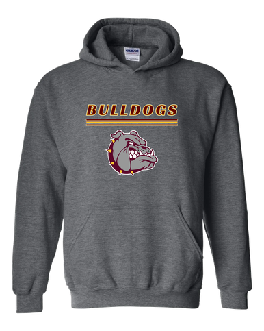 Winslow Bulldogs Mascot #8 Men's Hoodie