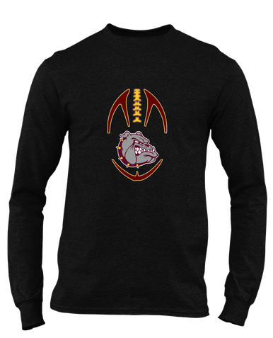 Winslow Bulldogs Football #4 Men's Premium LS T-Shirt