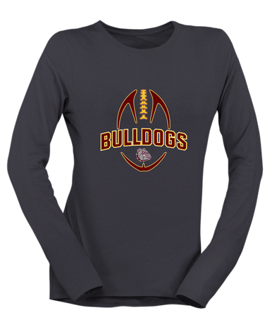 Winslow Bulldogs Football #5 Women's Premium LS T-Shirt