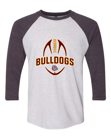 Winslow Bulldogs Football #5 Women's Baseball T-Shirt