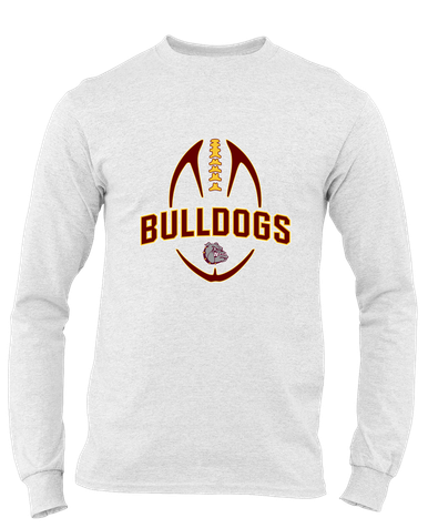 Winslow Bulldogs Football #5 Men's LS T-Shirt