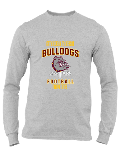 Winslow Bulldogs Football #6 Men's Premium LS T-Shirt
