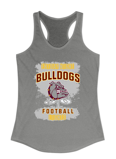 Winslow Bulldogs Football #6 Women's Tank Top