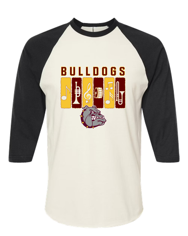 Winslow Bulldogs Band # 2 Women's Baseball T-Shirt