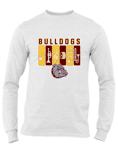 Winslow Bulldogs Band # 2 Men's LS T-Shirt