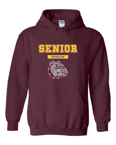 Winslow Bulldogs Senior #2 Men's Hoodie