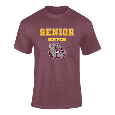 Winslow Bulldogs Senior #2 Men's SS T-Shirt