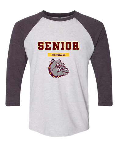 Winslow Bulldogs Senior #2 Women's Baseball T-Shirt