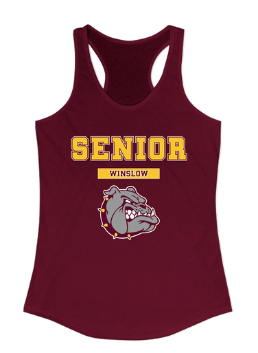 Winslow Bulldogs Senior #2 Women's Tank Top