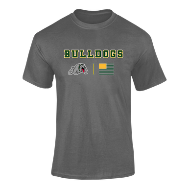 Whitefish Bulldogs Team Colors Flag Men's SS T-Shirt