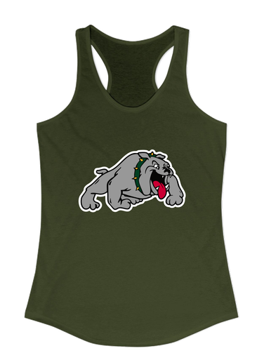 Whitefish Bulldogs Mascot #1 Women's Tank Top