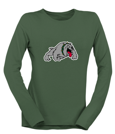 Whitefish Bulldogs Mascot #1 Women's Premium LS T-Shirt