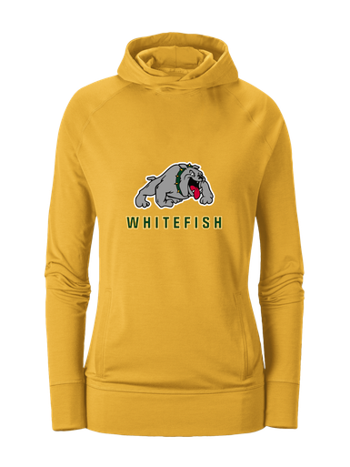 Whitefish Bulldogs Mascot #2 Women's Hoodie