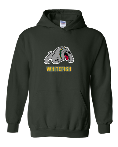 Whitefish Bulldogs Mascot #2 Men's Hoodie
