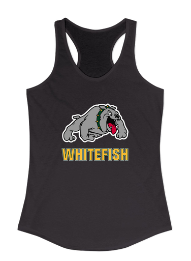 Whitefish Bulldogs Mascot #2 Women's Tank Top