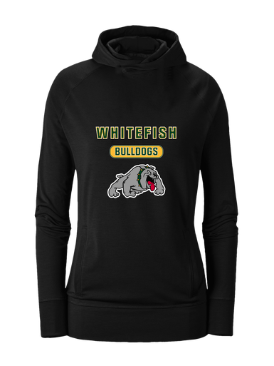 Whitefish Bulldogs Mascot #3 Women's Hoodie