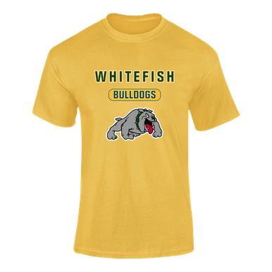 Whitefish Bulldogs Mascot #3 Men's Premium SS T-Shirt