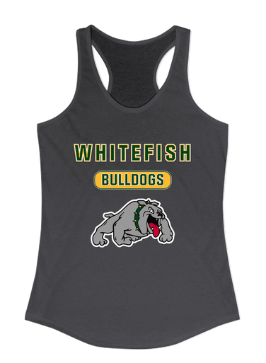 Whitefish Bulldogs Mascot #3 Women's Tank Top