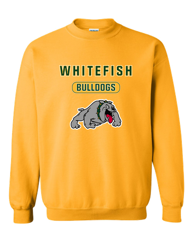 Whitefish Bulldogs Mascot #3 Men's Sweatshirt