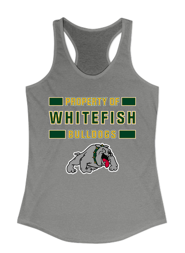 Whitefish Bulldogs Property Of Women's Tank Top