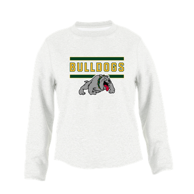 Whitefish Bulldogs Mascot #5 Women's Sweatshirt