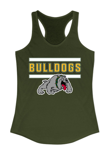 Whitefish Bulldogs Mascot #5 Women's Tank Top