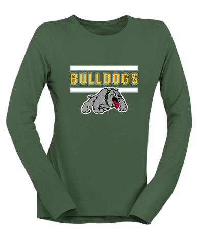 Whitefish Bulldogs Mascot #5 Women's Premium LS T-Shirt
