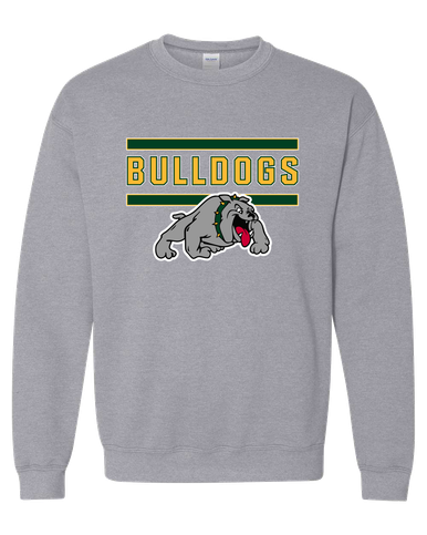 Whitefish Bulldogs Mascot #5 Men's Sweatshirt