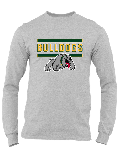 Whitefish Bulldogs Mascot #5 Men's LS T-Shirt