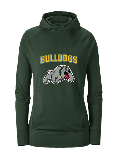 Whitefish Bulldogs Mascot #6 Women's Hoodie