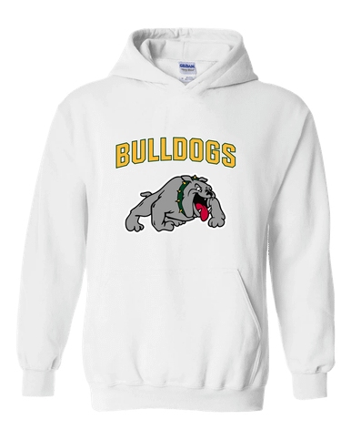 Whitefish Bulldogs Mascot #6 Men's Hoodie