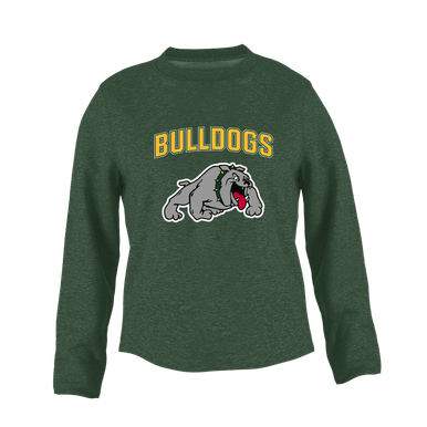 Whitefish Bulldogs Mascot #6 Women's Sweatshirt