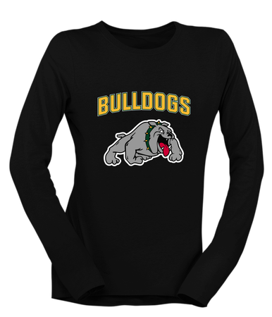 Whitefish Bulldogs Mascot #6 Women's Premium LS T-Shirt