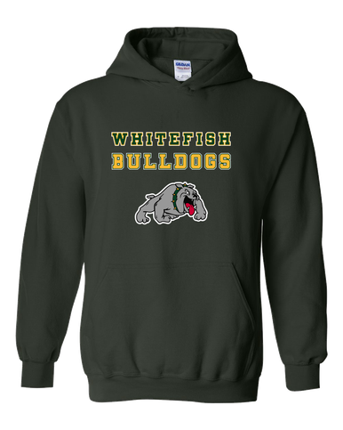 Whitefish Bulldogs Spirit Men's Hoodie