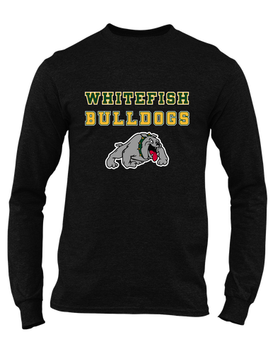 Whitefish Bulldogs Spirit Men's Premium LS T-Shirt