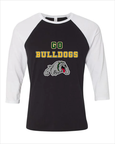 Whitefish Bulldogs Go Team Women's Baseball T-Shirt