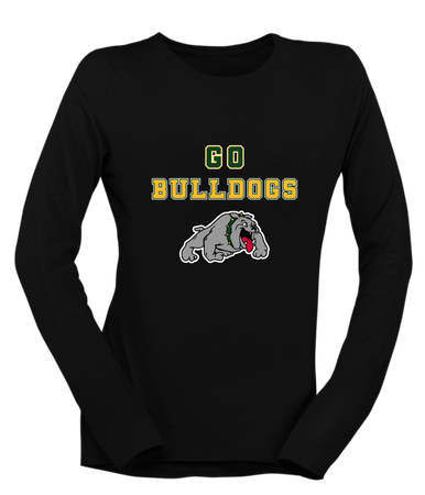 Whitefish Bulldogs Go Team Women's LS T-Shirt