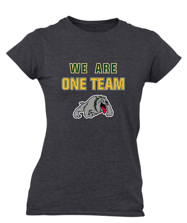 Whitefish Bulldogs We Are One Team Women's Premium SS T-Shirt