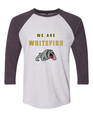Whitefish Bulldogs We Are Men's Baseball T-Shirt