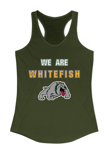 Whitefish Bulldogs We Are Women's Tank Top