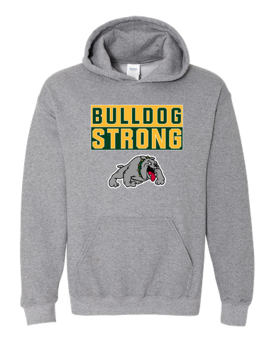 Whitefish Bulldogs Strong #1 Men's Hoodie