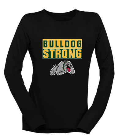 Whitefish Bulldogs Strong #1 Women's Premium LS T-Shirt