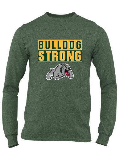 Whitefish Bulldogs Strong #1 Men's Premium LS T-Shirt
