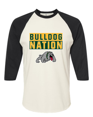 Whitefish Bulldogs Nation #1 Men's Baseball T-Shirt