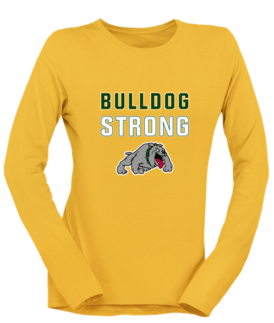 Whitefish Bulldogs Strong #2 Women's LS T-Shirt