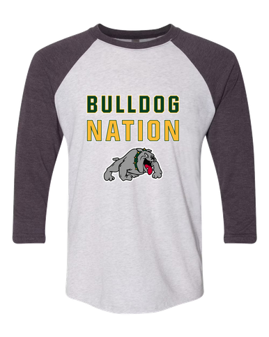 Whitefish Bulldogs Nation #2 Men's Baseball T-Shirt